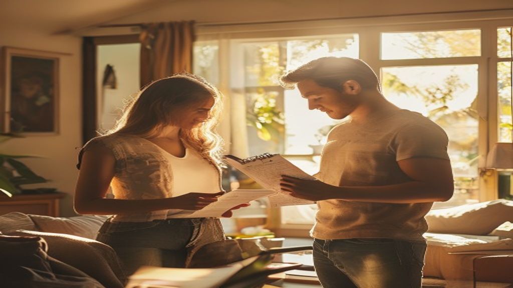 First-time home buyer's guide with checklist and tips for purchasing property