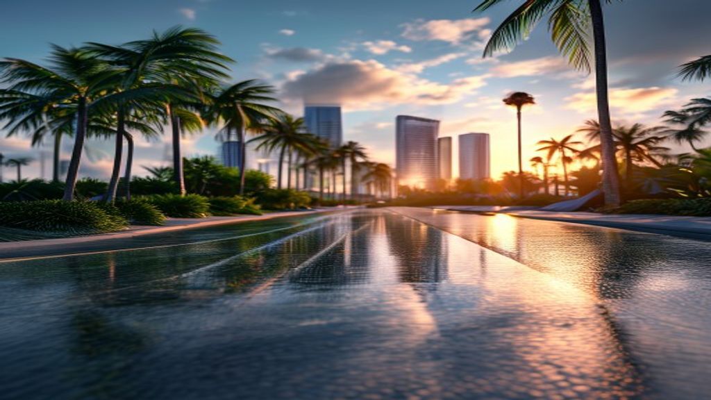 Continuum Miami luxury condominium with ocean view balconies and modern amenities