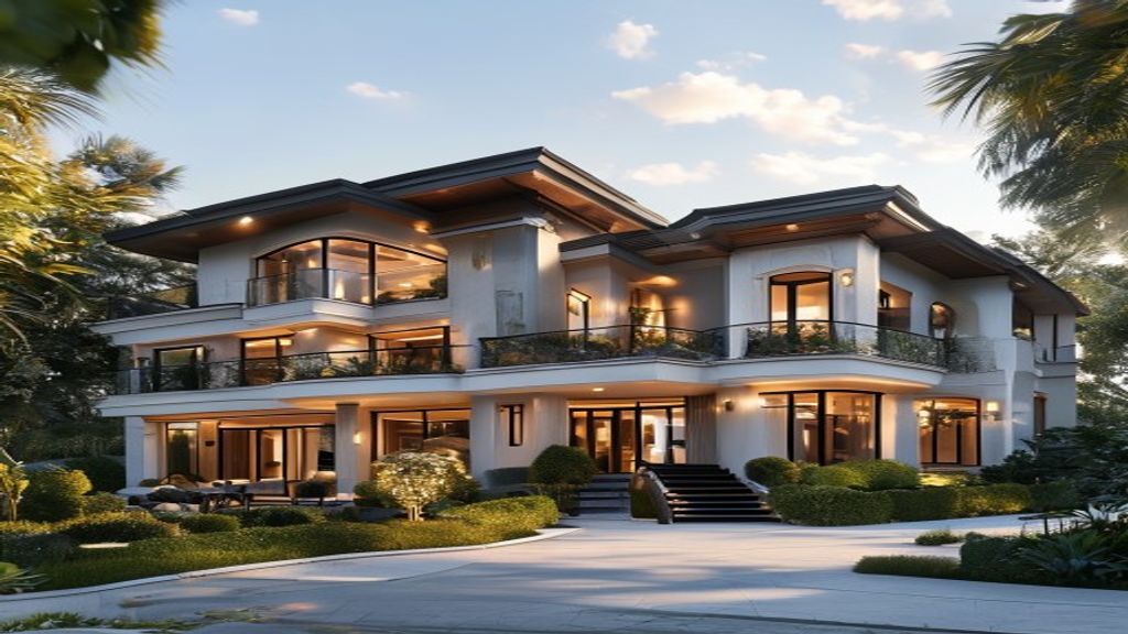 Stunning luxury mansion showcasing exquisite architecture, panoramic views, and opulent interior design