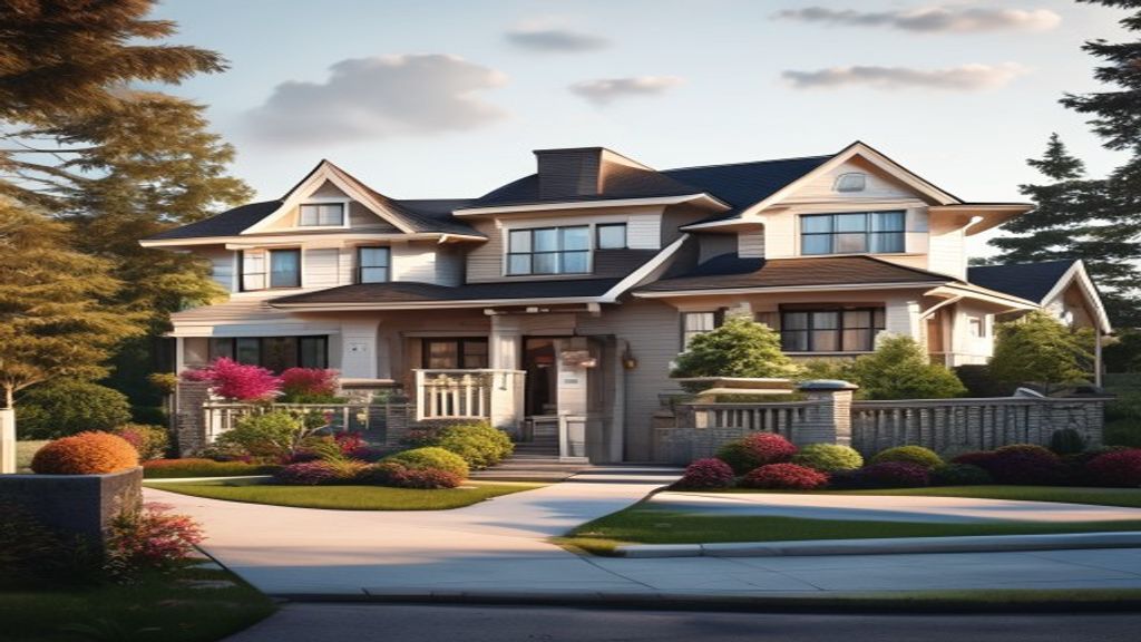Spacious modern home listed for sale, featuring open floor plan, large garden, and recent upgrades.