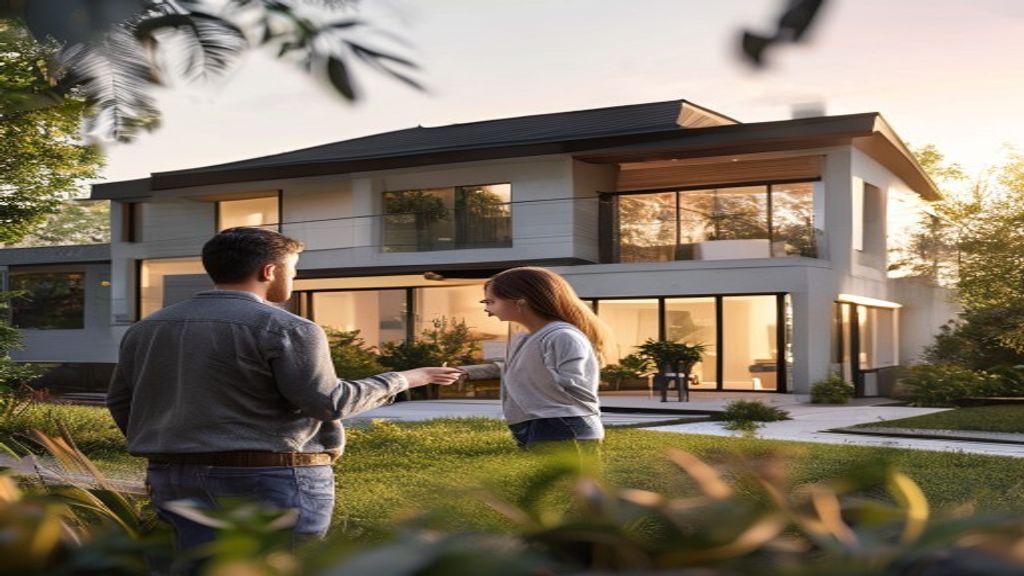 Modern newly built houses for sale with open floor plans and energy-efficient features.