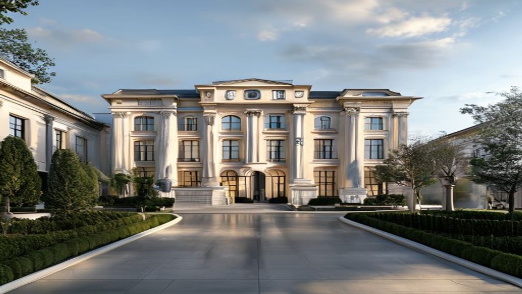Luxury Sotheby's International Realty home with modern design and ocean view in an exclusive coastal community