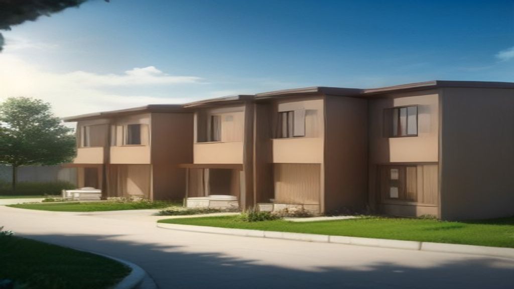 Modern brand-new homes available for sale, featuring open floor plans and energy-efficient design
