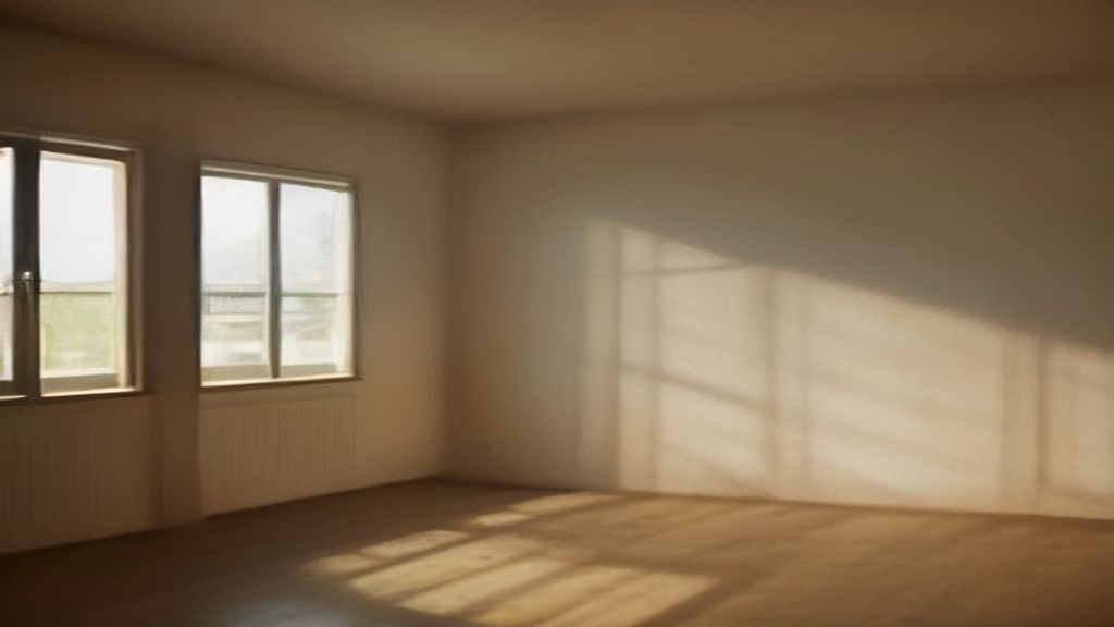 Real estate agent showing potential buyers through modern property for purchase