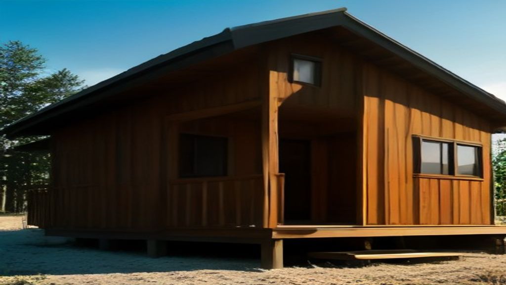 Modern modular cabins in a forest setting, showcasing flexible, eco‑friendly prefabricated living spaces.
