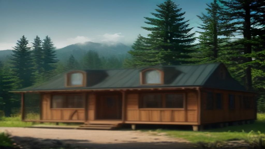 Modern modular cabins with sleek wooden panels and eco‑friendly design, ideal for quick home or office setups.