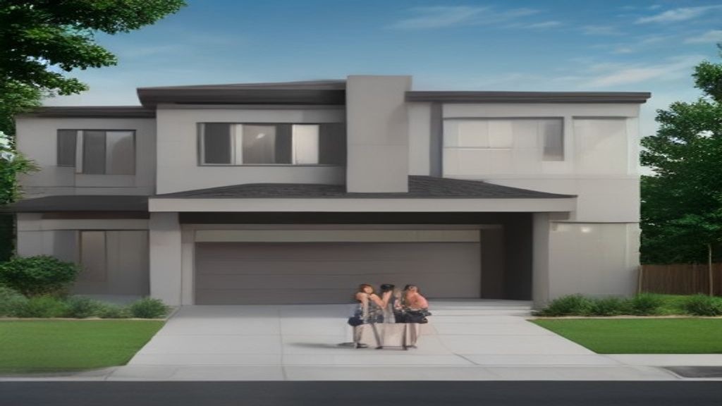 Contemporary new homes in a master-planned development with community amenities